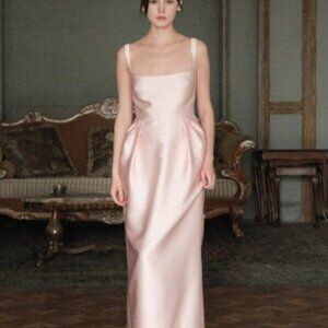 NEVER WORN The Tulip Dress in Dusty Pink Maison Amory